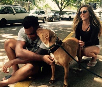 Baltimore Ravens rookie Ronnie Stanley and his girlfriend wanted to adopt a dog who was having trouble finding a home.