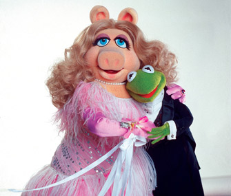 Kermit and Miss Piggy