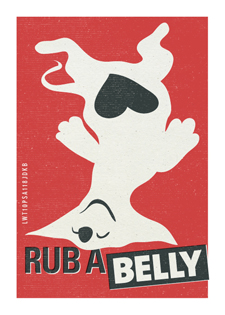 Rub a Belly Poster