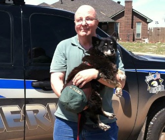 Susie, whose photo went viral after she was found, was reunited with her owner on Wednesday.