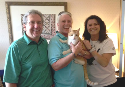 Cat and new family