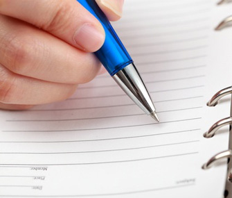 Writing a list