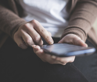 Texting on Cell Phone