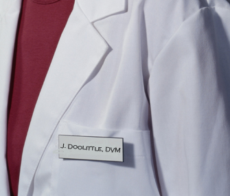 Dr. Doolittle name tag
