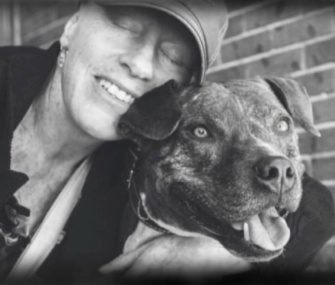 Patricia Cudd, who's terminally ill, is looking for a new home for her Pit Bull, Sherlock.