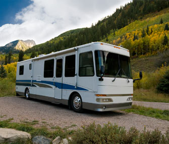 RV going across country