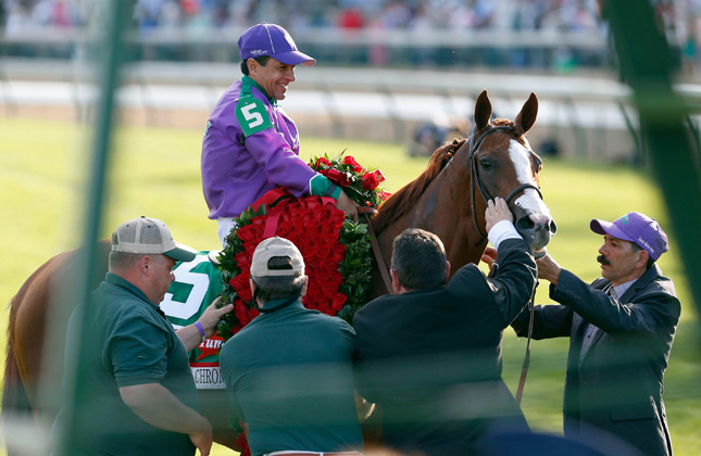 California Chrome and Victor Espinoza