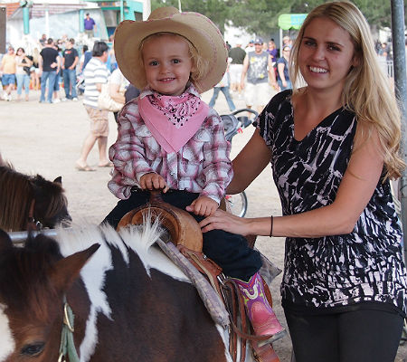 Horse-love starts early.