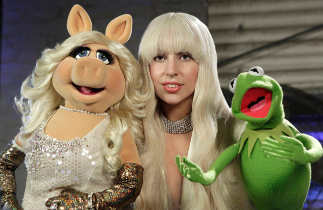 A still from Lady Gaga & the Muppets' Holiday Spectacular