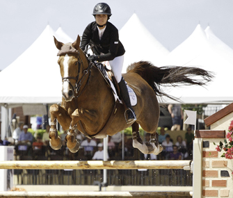 Reed Kessler and her mare Cylana