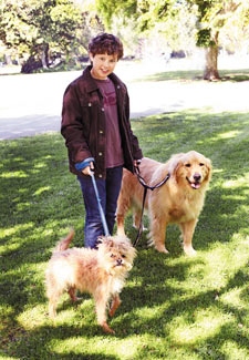Modern Family's Nolan Gould and his dogs