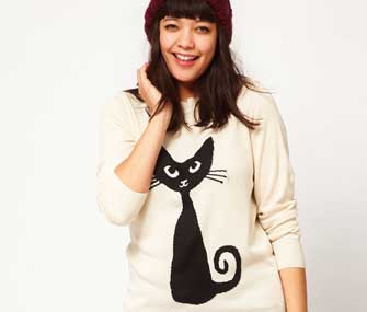 ASOS Cat Sweater