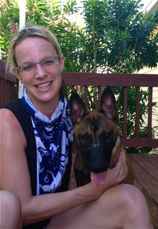 Patty Khuly and Violet