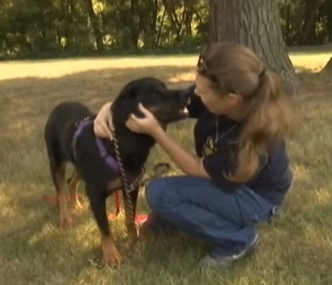 Jennifer Koczan was reunited with her dog, Sasha, after five years.