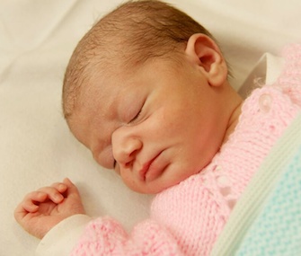 Police released this image of baby Jade, who was named for her canine hero.