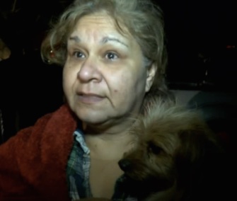 Fire officials called Foxy the dog a "hero" for alerting her sleeping family to a fire in their home.