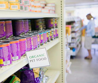 Organic pet food