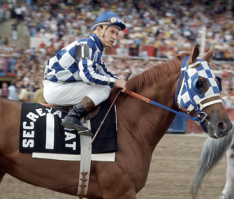 Secretariat and Ron Turcotte