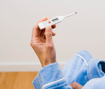 Checking thermometer
