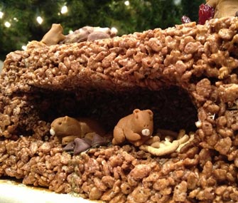 National Zoo Gingerbread Habitat