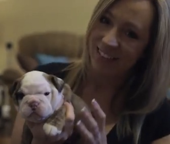 CPR instructor Alicia Pederson used her knowledge to save the life of newborn puppy Miri.